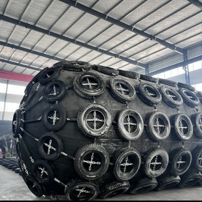 Qualidade Defensas Pneumáticas de Borracha Anticorrosivas para Ambientes de Água Salgada fábrica