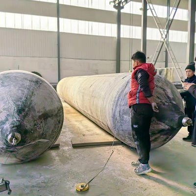 Qualidade ISO 14409 Airbags infláveis para lançamento de navios para lançamento suave e controlado fábrica