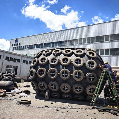 Qualidade Defensas pneumáticas de borracha ISO17357 para proteção contra colisões marítimas fábrica