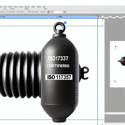 Qualidade Fender de borracha pneumática certificado ISO17357 Protecção marítima fábrica