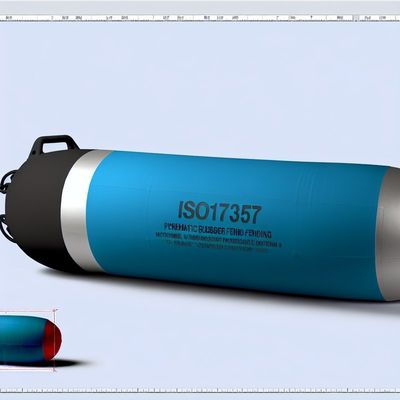 Qualidade ISO17357 Fender de borracha pneumática para protecção de navios marítimos fábrica