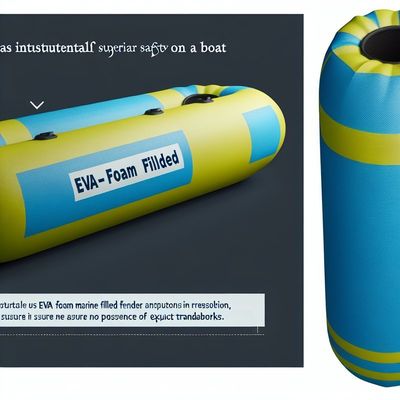 Qualidade EVA espuma preenchido fender marinho para segurança portuária e offshore fábrica