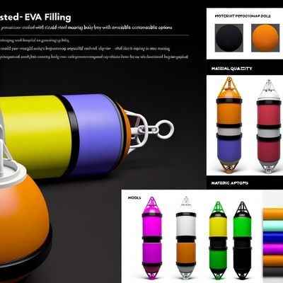 Qualidade Bóia de Amarração de Aço com Enchimento de EVA - Tamanhos e Cores Personalizados fábrica