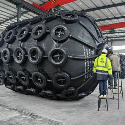 Qualidade Defensas de borracha pneumáticas para aplicações STS/STD Aprovadas pela CCS/BV/Lr/Dnv fábrica