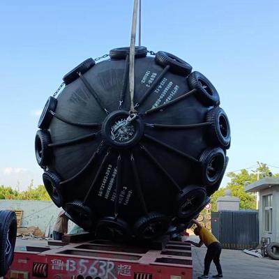 Qualidade Heavy Duty Pneumatic Rubber Fender Inflatable Yokohama Type Fender for Protection of Large Oil Tankers and Gas Carriers fábrica