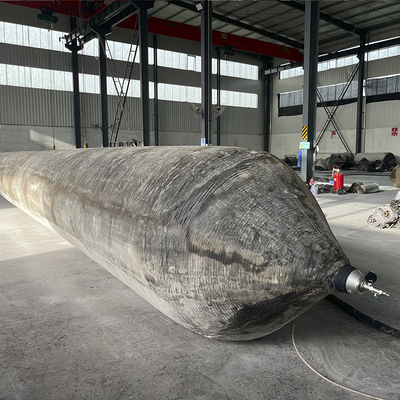Qualidade Marine Rubber Airbag with Aramid Cord Reinforcement for Heavy Ship Launching in 0.8-3 M Diameter and 4-25 M Length fábrica