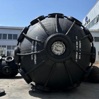 Qualidade ISO17357 2014 1 Fender Marinho Pneumático 50kPa 80kPa Projetado para minimizar danos de impacto nos navios Método de pagamento  fábrica