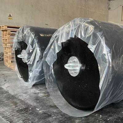 Qualidade ISO17357 Certified EVA Foam Filled Marine Fender with Customizable Length for Anti Collision Protection fábrica