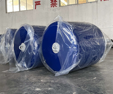 Qualidade Custom Manufacturing Foam Filled Fender with ISO17357 Standard and 0.5-4.8m Diameter for Marine Applications fábrica