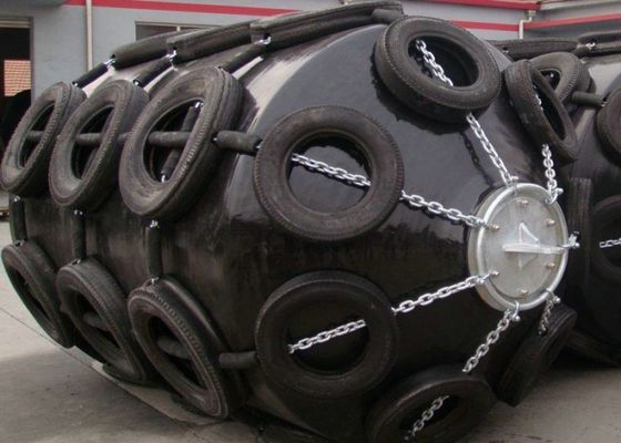 Qualidade High Density Foam Core Foam Filled Fender with High Energy Absorption Capacity and Positive Buoyancy for Marine Protection fábrica