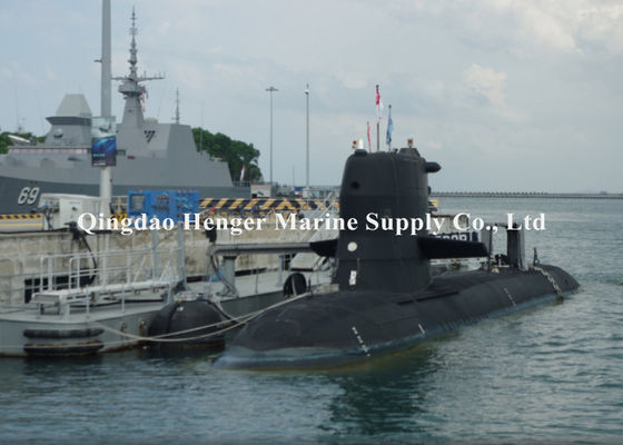 Qualidade Diâmetro 3,3 X L para-choques semi submarinos naturais pneumáticos da borracha de 6.5m STS STD fábrica