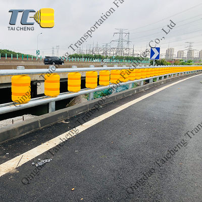 Qualidade EVA Traffic Roller Rolling Guard Barrier Roller Safety Barrier Alto desempenho fábrica