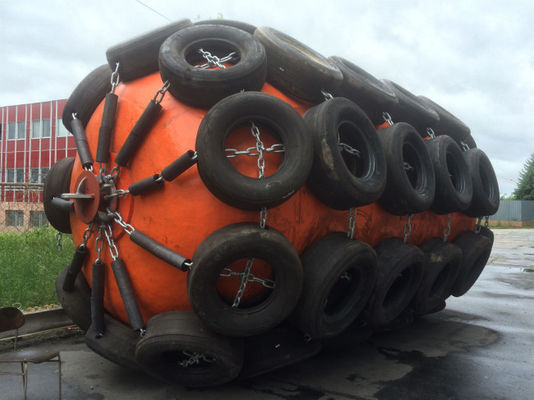 Qualidade Low Maintenance Required UV Resistant And Corrosion Resistant Foam Filled Fender with High Energy Absorption Capacity for Marine Floating Fender fábrica
