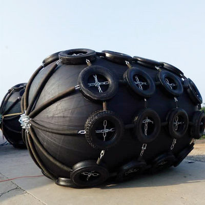 Qualidade 9m 50kPa Marine Inflatable Pneumatic Rubber Fender fábrica