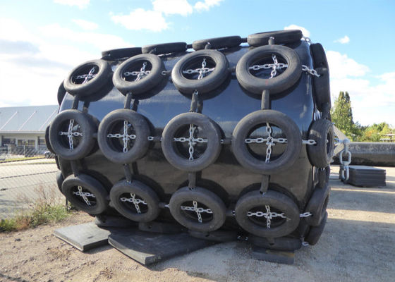 Qualidade Low Maintenance Required UV Resistant And Corrosion Resistant Foam Filled Fender with High Energy Absorption Capacity for Marine Floating Fender fábrica