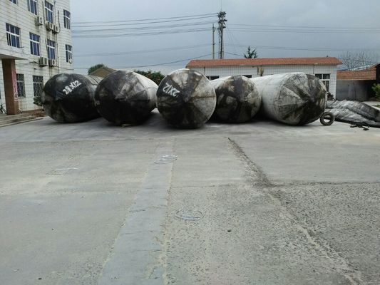 Qualidade D1.0m*L10m resistente Marine Airbags For Ship Launching inflável fábrica