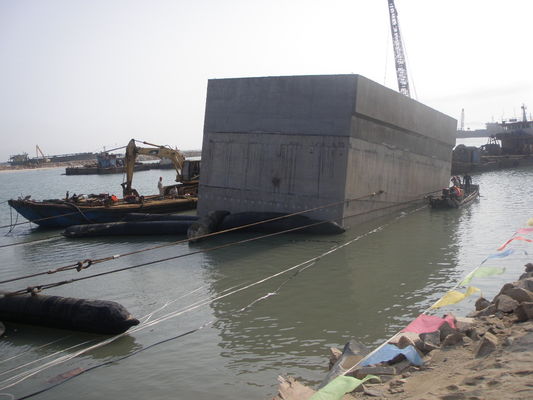 Qualidade 0.08Mpa 250T/M Ship que lança Marine Salvage Airbags fábrica