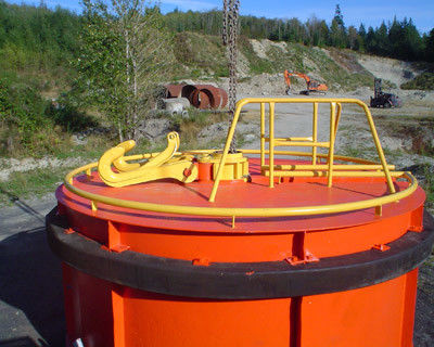 Qualidade Boia do marcador de Marine Navigation Buoys Floating Green dos marcadores do oceano da corrente de âncora fábrica