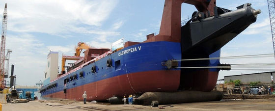 Qualidade Bolsas a ar de lançamento Marine Lifting Airbag do navio global de borracha 10 camadas fábrica