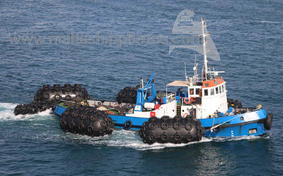 Qualidade tipo submarino para-choque de borracha pneumático do estilingue 50kpa de Yokohama do para-choque para ancorar do navio fábrica