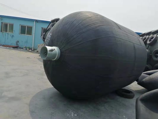 Qualidade Submarino subaquático preto hidro Marine Rubber Fenders pneumática 50Kpa fábrica