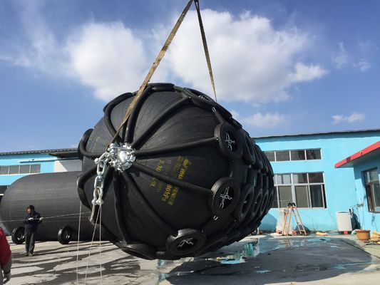 Qualidade Amortecedores de canto com nervuras de Yokohama Marine Rubber Fender Marine Dock fábrica