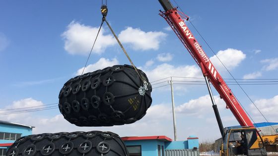 Qualidade Para-choque de borracha pneumático com nervuras pneumático de Yokohama do equipamento marinho do para-choque de Yokohama fábrica