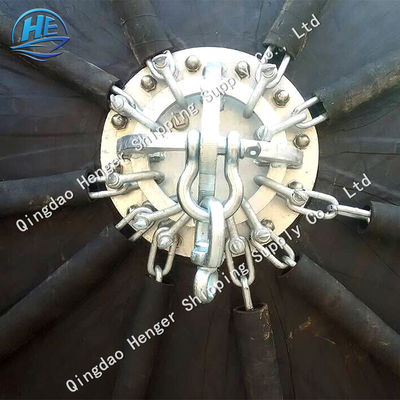 Qualidade Certificação ISO 17357 Pára-choque Pneumático de Borracha Tipo Rib Pára-choque fábrica