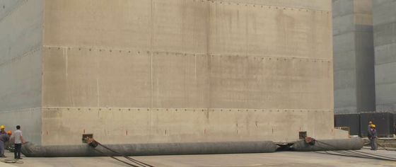 Qualidade As bolsas a ar de borracha de levantamento pesadas da baixa pressão usaram Marine Airbag de borracha fábrica