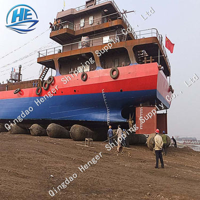 Qualidade Bolsa a ar de borracha de D15*L20m Marine Rubber Airbag Boats Ships fábrica