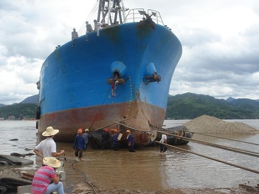 Qualidade Navio de D15*L20m 0.20Mpa que lança Marine Airbags Optimized Layout fábrica