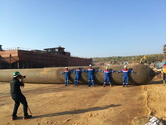 Qualidade 16m Marine Rubber Airbag Boat Lift Marine Salvage Airbag fábrica