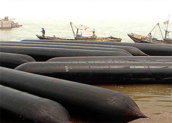 Qualidade Melhoramento de borracha inflável pneumático de Marine Water Bladder Ship Launching fábrica