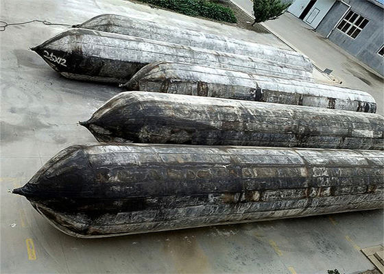 Qualidade ISO 14409 Certified Pneumatic Rubber Fender - Natural Rubber Marine Airbag with 80kpa Working Pressure fábrica