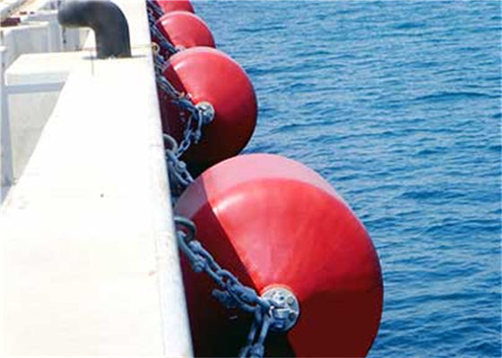 Qualidade Customized Height Foam Filled Fender Protect Ship Board Production Time 5 to 10 Days Durable Marine Dock Bumper Solution fábrica