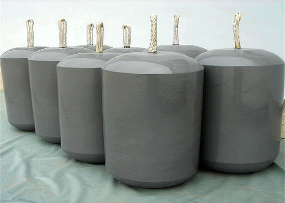 Qualidade Positive Buoyancy Foam Filled Fender with Customized Size and High-Density Foam Core for Marine Dock Protection fábrica