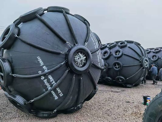 Qualidade Para-choque de borracha pneumático do ISO 17357/para-choque de borracha de Yokohama fábrica