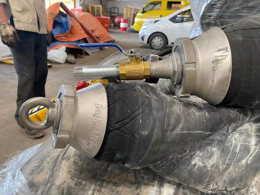 Qualidade Bolsas a ar de lançamento do navio de borracha alto do cabo da especificação 4-12 camadas 1.8*12m fábrica