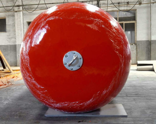Qualidade Positive Buoyancy Foam Filled Fender with Customized Size and High-Density Foam Core for Marine Dock Protection fábrica