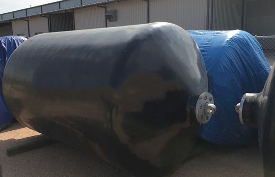 Qualidade Positive Buoyancy Foam Filled Fender with Customized Size and High-Density Foam Core for Marine Dock Protection fábrica