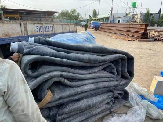 Qualidade Bolsas a ar de lançamento de levantamento pesadas 7layers 1.5*15m do navio ISO14409 fábrica