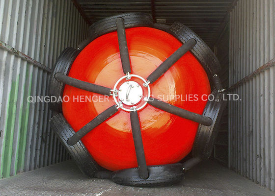 Qualidade Customized Height Foam Filled Fender Protect Ship Board Production Time 5 to 10 Days Durable Marine Dock Bumper Solution fábrica