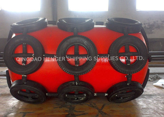 Qualidade ISO17357 Approved Foam Filled Fender, 0.5-4.8m Diameter, High Density Closed-Cell Foam for Port & Vessel Anti-Collision fábrica
