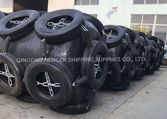 Qualidade Customized Height Foam Filled Fender Protect Ship Board Production Time 5 to 10 Days Durable Marine Dock Bumper Solution fábrica