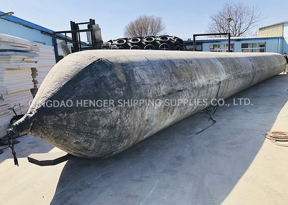 Qualidade Marine Rubber Airbag with Wear Indicator Layer for 0.8-3 M Diameter and 4-25 M Length Ship Launching fábrica