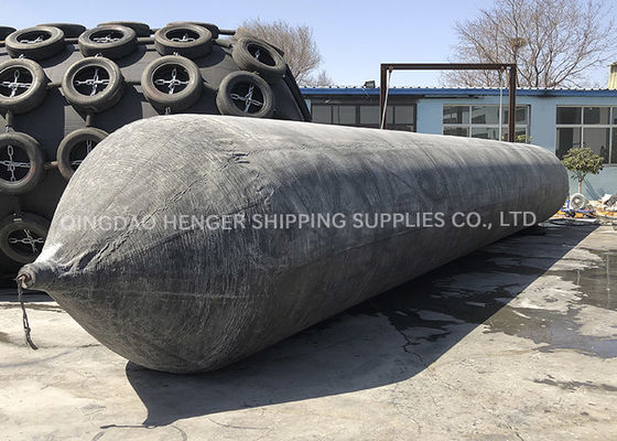 Qualidade Marine Rubber Airbag with Wear Indicator Layer for 0.8-3 M Diameter and 4-25 M Length Ship Launching fábrica