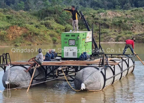 Qualidade Marine Rubber Airbag with Sub Zero Temperature Compound for Polar Region Ship Launching in 0.8-3 M Diameter fábrica