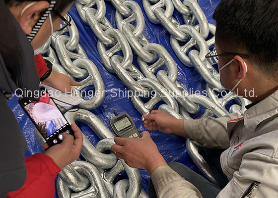 Qualidade Metal de aço inoxidável 2-7/16 de Marine Anchor Chain Custom Large fábrica