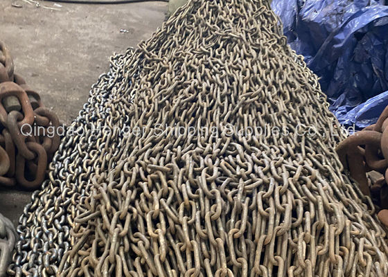 Qualidade Corrente de Marine Anchor Chain Stud Link do aço de Studless fábrica