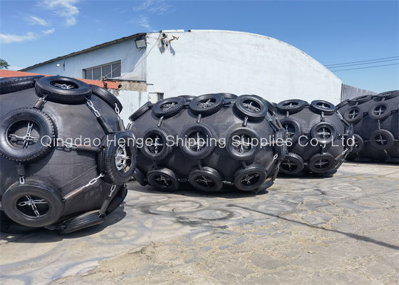 Qualidade Defensas pneumáticas de borracha certificadas ISO17357 com 24 meses de vida útil e compatibilidade com VLCC ULCC fábrica